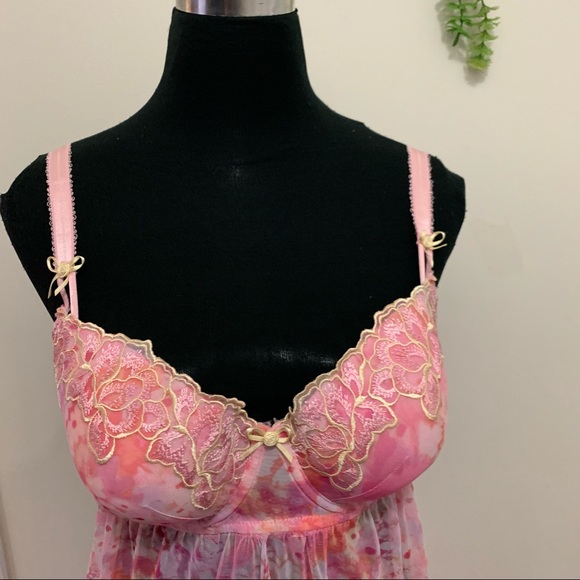 LASenza Soft Mesh Sleepwear Lingerie Size Large - Picture 14 of 16